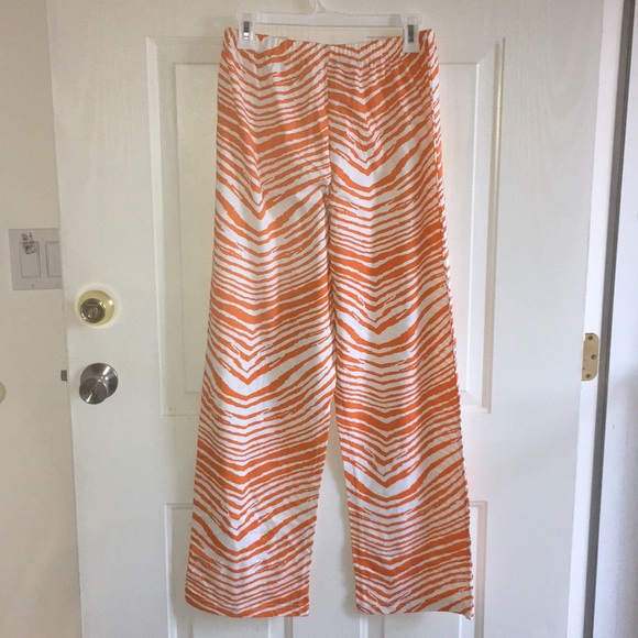 B11 New Hooters Girl Rare Vintage Unisex Animal Print Zubaz Pants W/Flaw Size Xs - Picture 8 of 12
